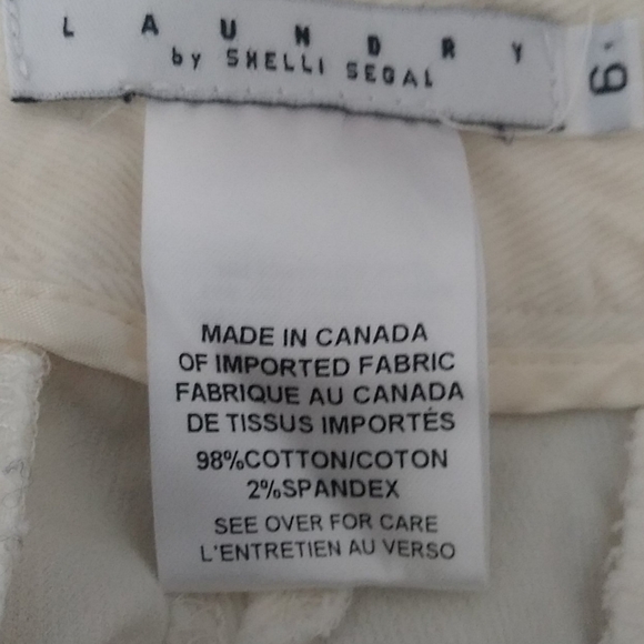 Laundry by Shelli Regal Cream Boot Cut Crods- Call outs on this item - Picture 8 of 12